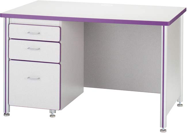 Craft Desk - Jonti-Craft 97020JC180 72 Inch Teachers' Desk - Black
