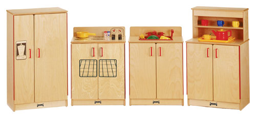 JontiCraft 0210JC NATURAL BIRCH REFRIGERATOR
