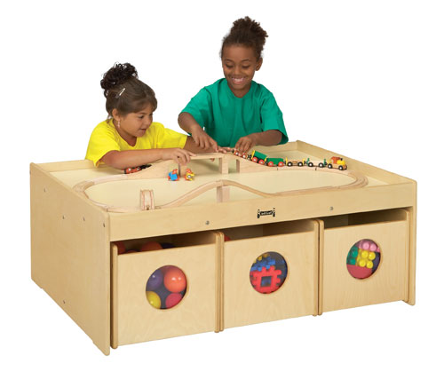 5752jc Activity Table With 6 Bins