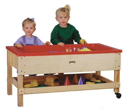 2866jc Sensory Table With Shelf - Toddler