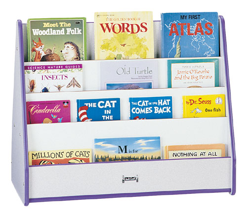 JontiCraft 3507JCWW003 MOBILE PICKaBOOK STAND 2 SIDED BLUE