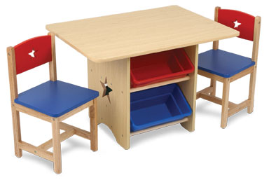 Star Table And 2 Chair Set