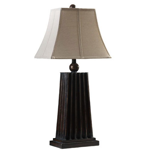 Brass Lamp - Klaussner L3107LAMP Malay Brass Lamp