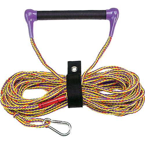 Kwik Tek WSR-6045 Water Ski Rope, 60 Ft, Rope Keeper