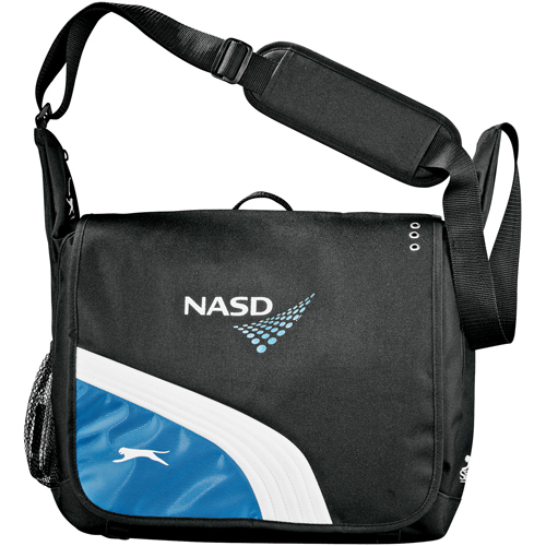 Slazenger 6050-16RYL Slazenger Sport Compu-Messenger Bag Royal