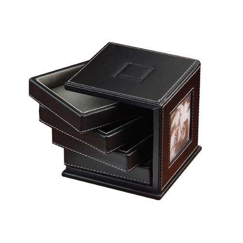 Black Desk - Metropolitan Desk Organizer Black 1100-22BK