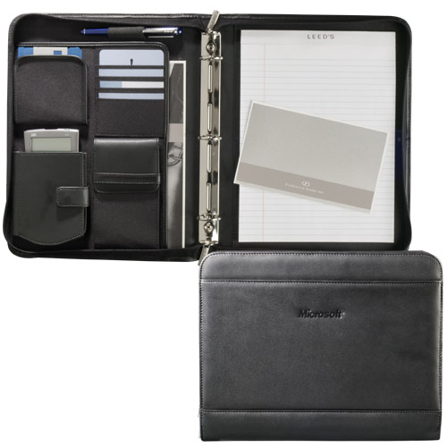Millennium Leather Versa-Folio Black 9500-16BK by Millennium