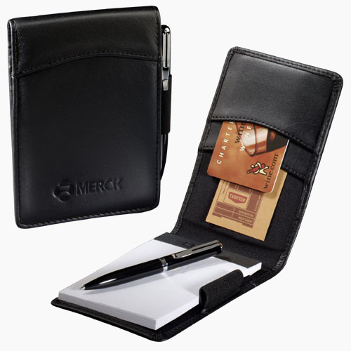 Millennium Leather Personal Jotter Black 9500-72BK by Millennium