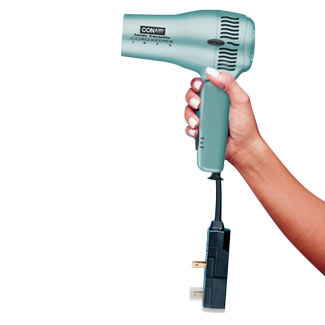Ionic Hair Dryers - Conair 169P Ionic Cord-Keeper Hair Dryer
