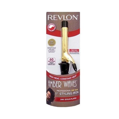 Revlon Curling Irons - Revlon RV664AWCN1-REVLON 3/8' ' GOLD CURLING IRON
