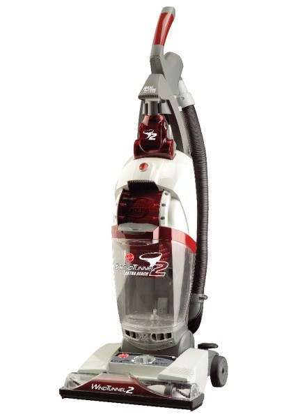Hoover U8351900 WindTunnel II Extra Reach Bagless Vacuum - Red
