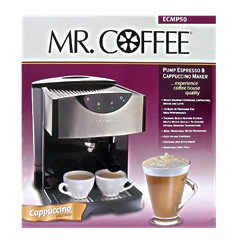 Mr Coffee ECMP50 Espresso and Capuccino Maker