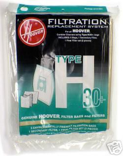 Hoover 40101001 5PK Telio Canister Bag