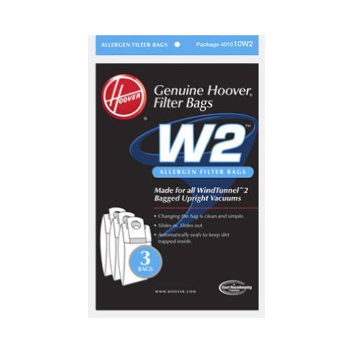 Hoover Vacuum Cleaner Bags - Hoover 401010W2 Hoover WindTunnel 2 Vacuum Cleaner Allergen Filter Bags 3pk