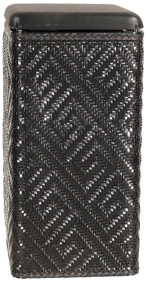 LaMont 1349052 Athena Apartment Hamper - Black by LaMont