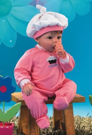 Lee Middleton Dolls 1963 My Cupcake-Light Newborn 19 Inch