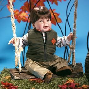 Lee Middleton Dolls 2034 Nature Scout Newborn 21 Inch