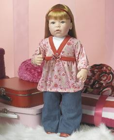 Lee Middleton Dolls 2120 Sweet Style Light Toddler-Full SL with armature 24 Inch