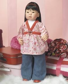 Lee Middleton Dolls 2121 Sweet Style Asian Toddler-Full SL with armature 24 Inch