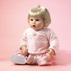 Lee Middleton Dolls 1783 Jaden Light - Blonde/Blue