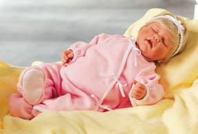 Baby Dolls - Lee Middleton Dolls 1468 Shhh - Baby Sleeping