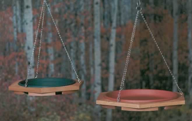 Looker 17 Inch Hanging Classic Bird Bath