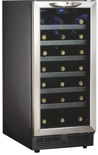 Danby DWC1534BLS 34 Bottle Built-In Wine Cooler