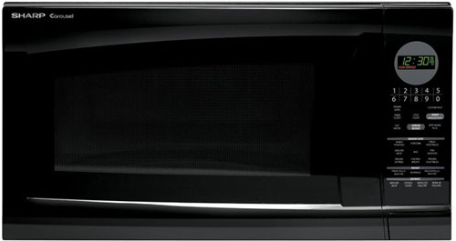Sharp R520LKT 2.0 cu. ft 1200 Watts Full Size Microwave