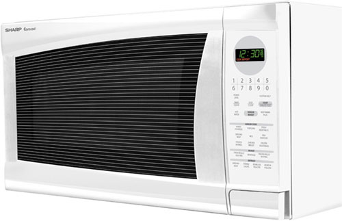 Sharp R520LWT 2.0 cu. ft 1200 Watts Full Size Microwave