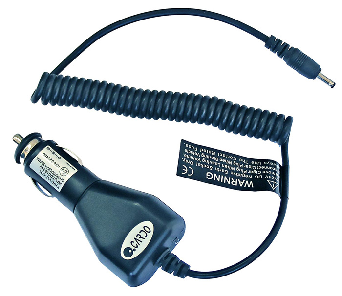 Cardo Systems CarCharger500 Car Charger for Scala 500 Bluetooth Headset and Non-Bluetooth Headsets (Blister Pack) Buy Bluetooth Headsets .com & Buy Bluetooth Wireless .com