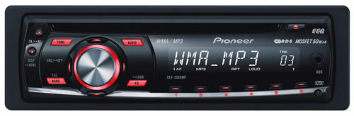 Pioneer Car DEH-2000MP- 50W x 4 MP3 CD Tuner with... by Pioneer Car