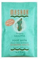 Masada 5303 NATURAL FOOT CARE 3 oz Foot Bath Eucalyptus