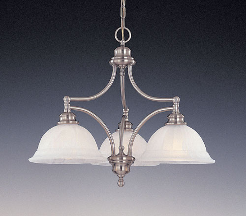 Murray Feiss F1648/3BS Neo Classic Brushed Steel Breakfast Downlight (3 Light)