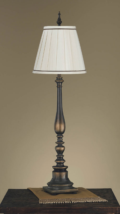 Bronze Lamp - Murray Feiss 9458ASTB Essex Court Astral Bronze Buffet Lamp