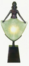Meyda Tiffany 24087 17 Inch Erte Peacock Dancer