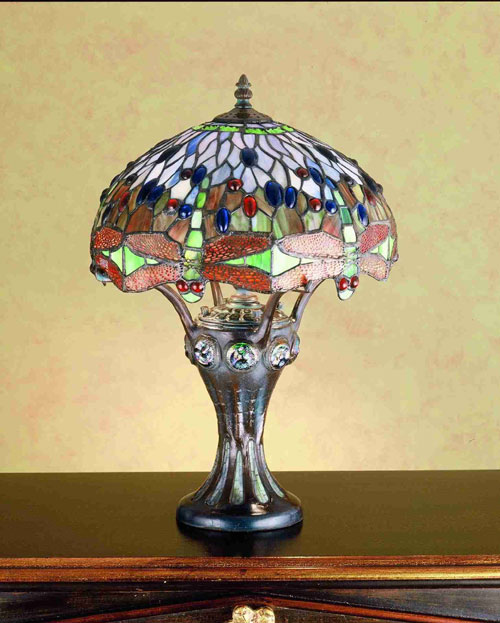 Meyda Tiffany 30951 Hang Hd Dragonfly/Mosaic Tb Lamp