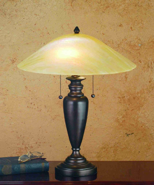 Glass Tables - Meyda Tiffany 66753 18 Inch 1/8 Inch Glass Cone W 7/16 Inch Hole-Brass Spun Urn Base