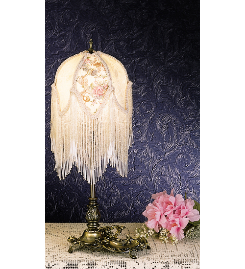 Beaded Lamps - Meyda Tiffany 68587 Victorian-Style 19 Inch Glass Beaded Lamp
