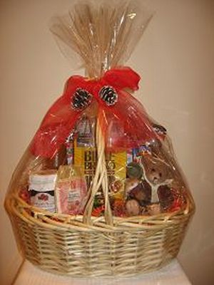 Natural Gift Baskets 205-Winter Basket
