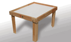 Nilo Toys N34 Half-Size Block Table w Two... by Nilo Toys