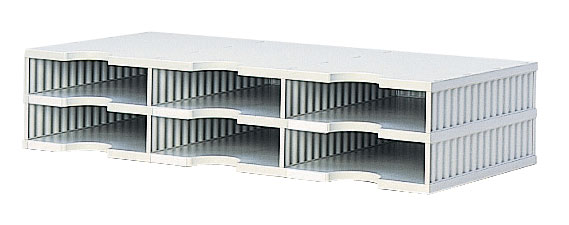 NPSG TD06GY Axcess 3-wide, 6-slot TierDrop Forms... by NPSG