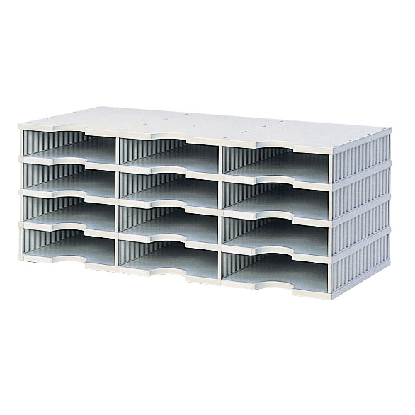 NPSG TD12GY Axcess 3-wide, 12-slot TierDrop Forms... by NPSG