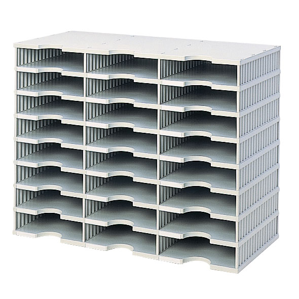 NPSG TD24GY Axcess 3-wide, 24-slot TierDrop Forms... by NPSG