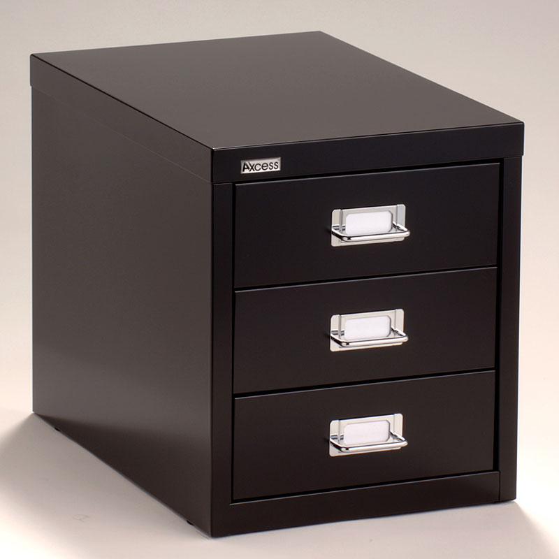 NPSG MD123BK Axcess 3 drawer Desktop Multi-Drawer... by NPSG