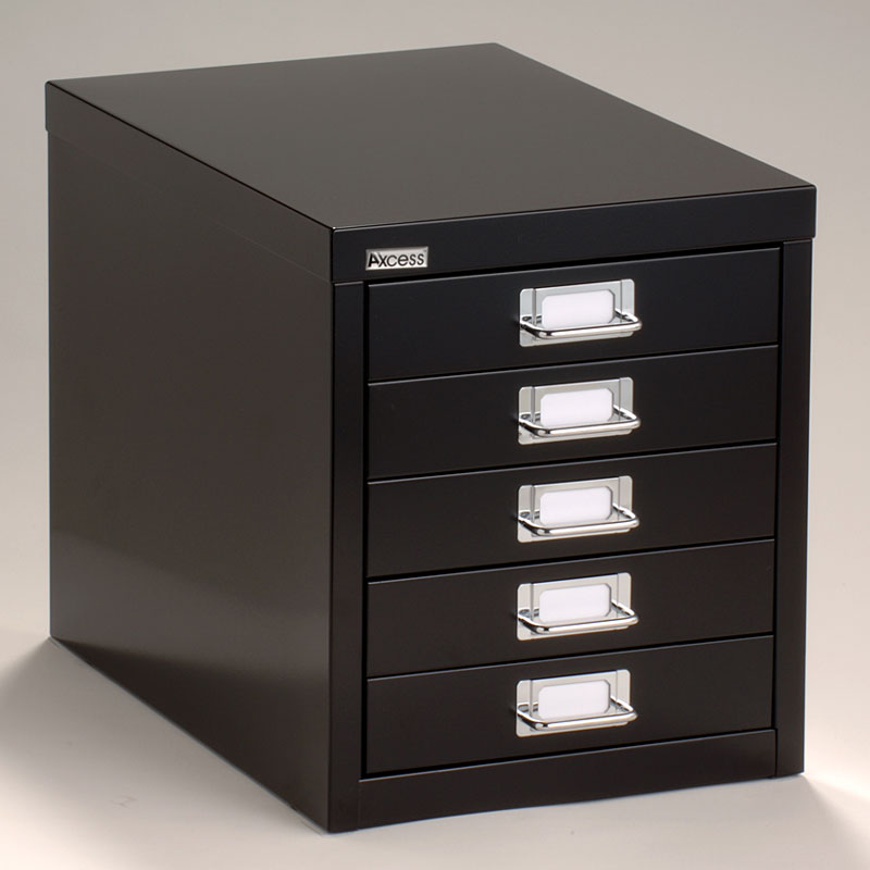 NPSG MD125BK Axcess 5 drawer Desktop Multi-Drawer... by NPSG