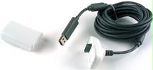 INTEC INC G8651 RECHARGEABLE BATTERY PACK WgiCABLE XBOX 360