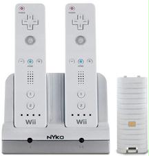 NYKO TECHNOLOGIES INC 87000 CHARGE STATION FOR 2 WII REMOTES WII