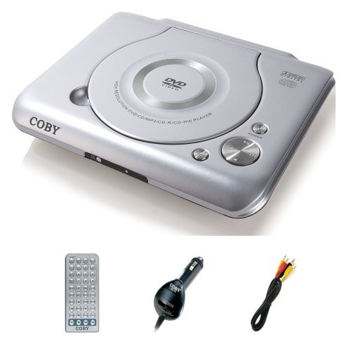 Coby DVD-719 Ultra-Compact DVD Player with Car Kit