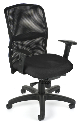 OFM 610-8161 AirFlo Chair - Black