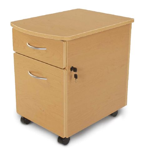 OFM 55106-MPL Mobile File Pedestal-Maple and Silver OFM 55106-MPL Mobile File Pedestal-Maple and Silver